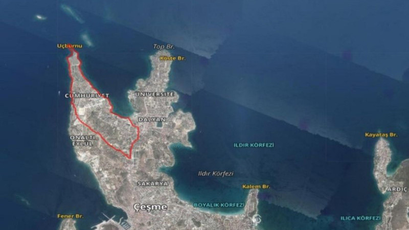 İzmir Çeşme’de 440 Odalı Otel Projesi İçin ÇED Süreci Başlatıldı