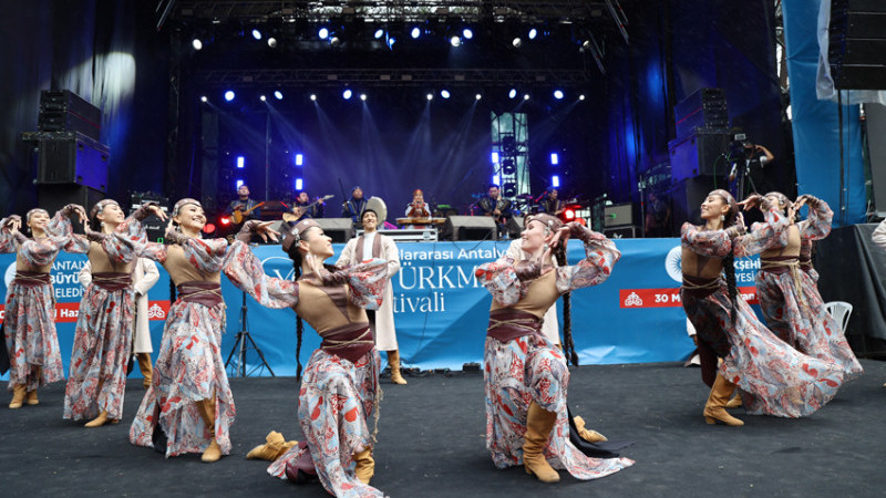 4. Uluslararası Antalya Yörük Türkmen Festivali’nde ilk gün coşkusu