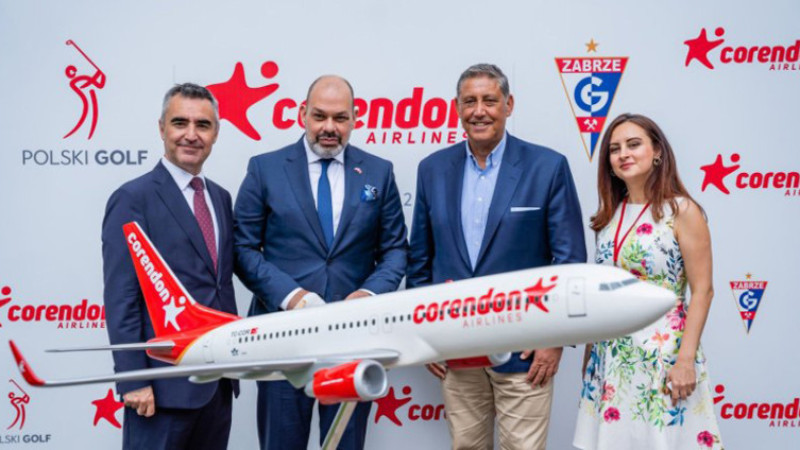 Corendon Airlines, Polonya’da Spora Kanat Açtı: Górnik Zabrze ve Polonya Golf Birliği ile İş Birliği