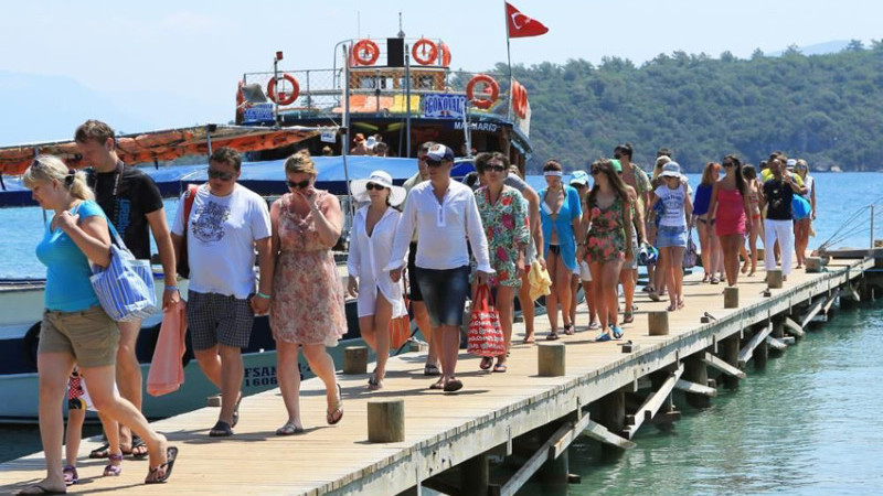 Muğla’ya Gelen Yabancı Turist Sayısında Düşüş: İlk Sırada İngiltere Yer Aldı
