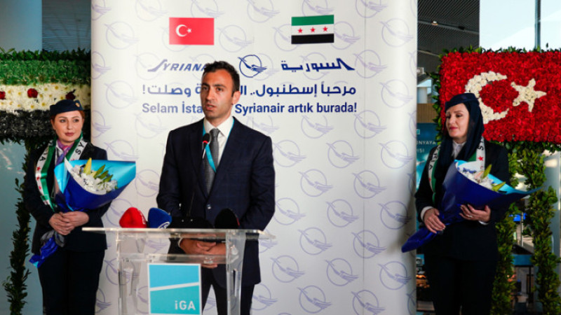 SyrianAir, 13 Yıl Aradan Sonra İstanbul Uçuşlarına Yeniden Başladı: İGA İstanbul Havalimanı’nda Karş
