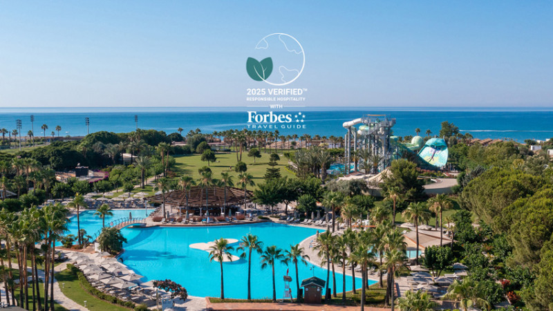 Lara Barut Collection, Forbes Travel Guide’ın “Responsible Hospitality VERIFIED™” Rozetini Aldı